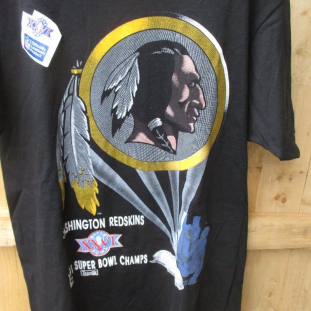 VTG WASHINGTON REDSKINS 1991 t-shirt XL Super Bowl